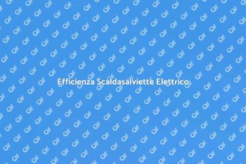 Consumo Energetico Scaldasalviette
