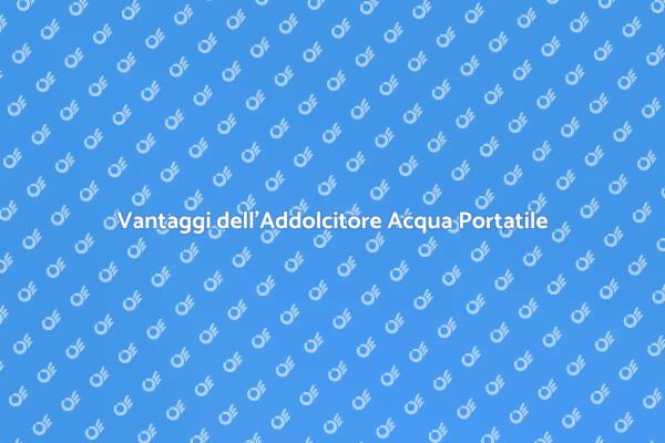 Migliora la tua acqua con un addolcitore