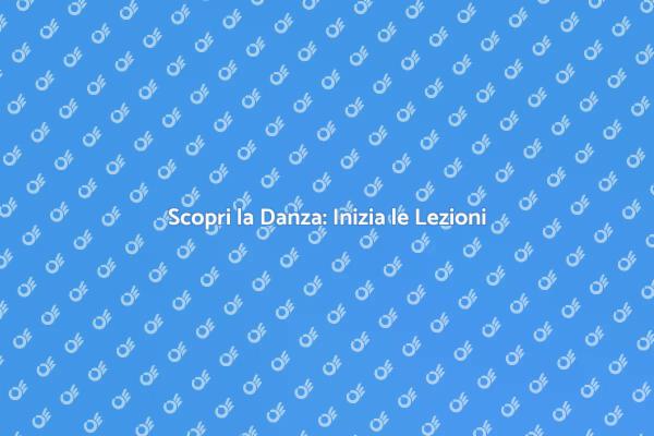 Un Viaggio attraverso la Danza