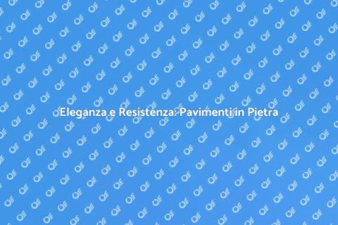 Pavimenti in Pietra Calcarea Eleganti