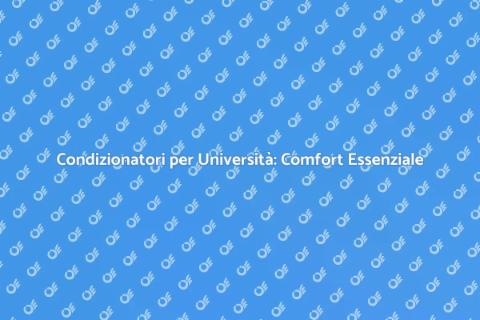Installazione Condizionatori Università