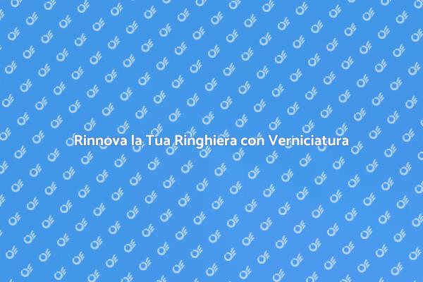 Rinnovare Ringhiere con Verniciatura a Polvere
