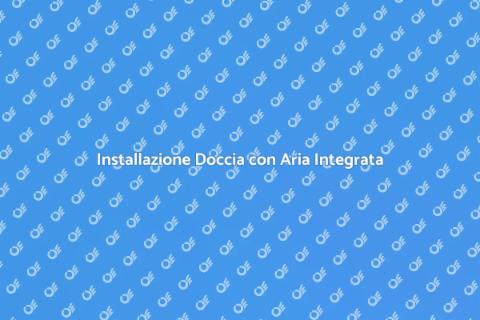 Cabina Doccia con Trattamento Aria