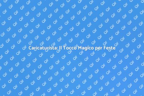 Magia del Caricaturista per Eventi