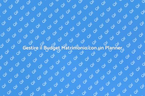 Consulenza Wedding Planner Matrimonio
