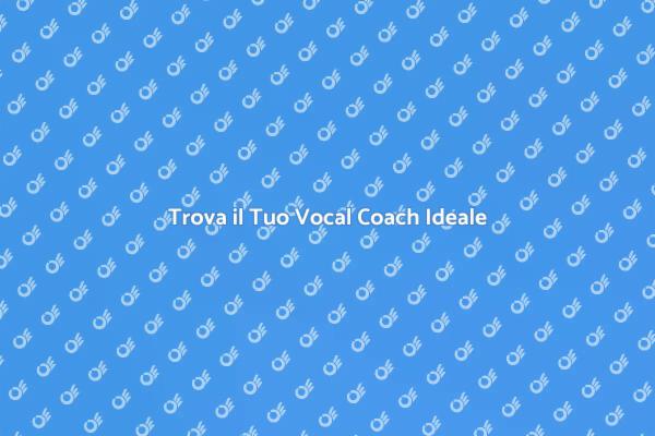 Perché Assumere un Vocal Coach?