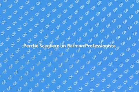 Barman Professionista per Eventi Unici