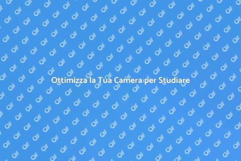 Crea un'Area Studio in Camera