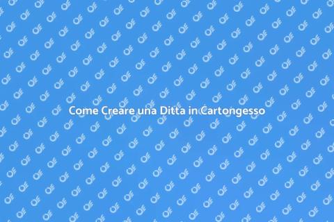 Ditta in Cartongesso per Cucina