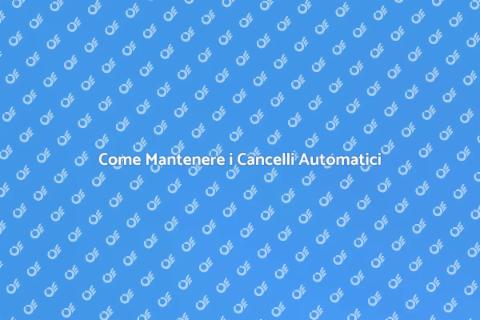 Manutenzione Cancelli Automatici