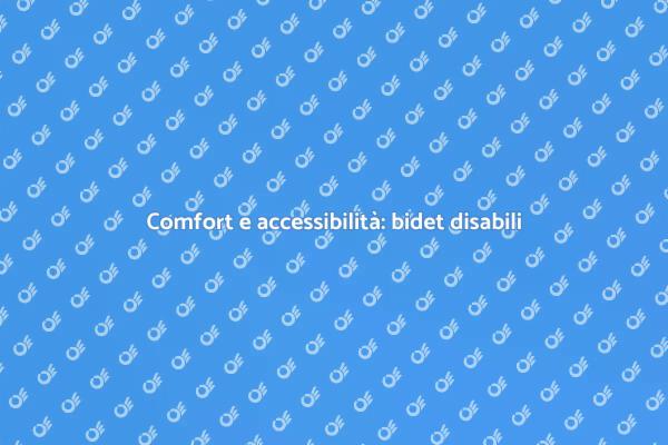 Ristrutturare il bagno con un bidet disabili