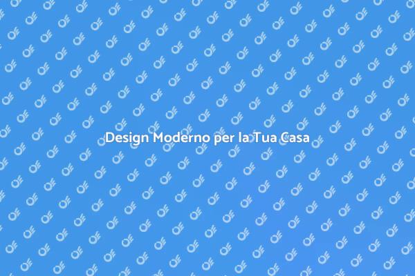 Arredare Casa: Stile Moderno