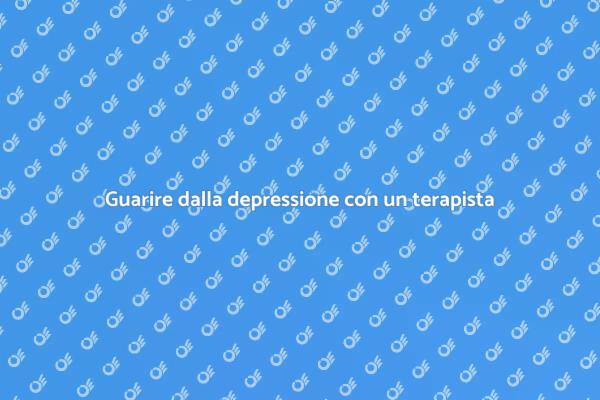 Terapia efficace per la depressione