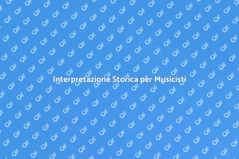 Corso di Interpretazione Storica