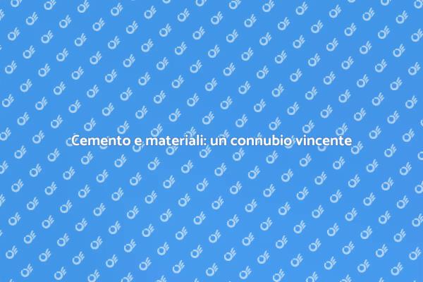 Cemento: la chiave per spazi unici