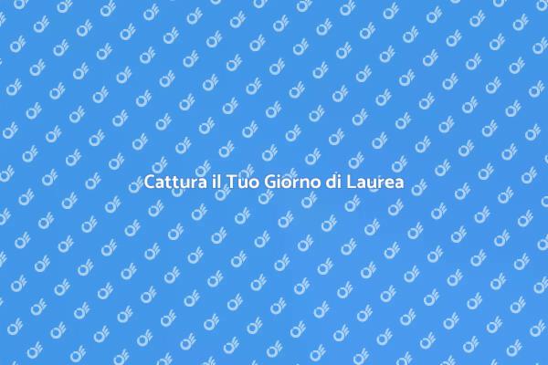 Pacchetto di Foto per la Laurea