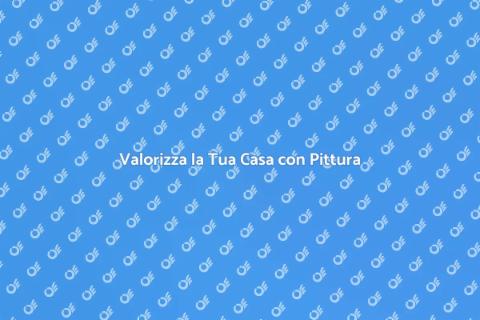 Pittura Esterna per Casa Protetta