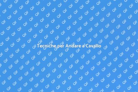 Imparare a Andare a Cavallo
