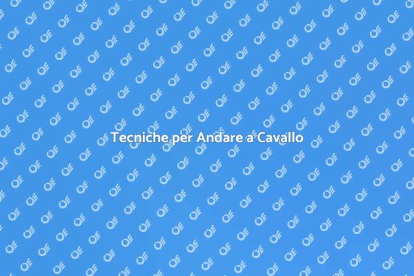 Andare a Cavallo: Un'Esperienza Unica