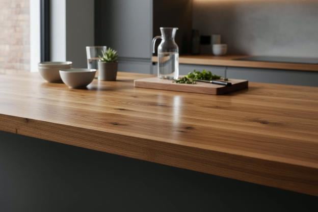Montare un piano di lavoro in legno