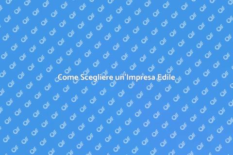 Chiamare un’Impresa Edile