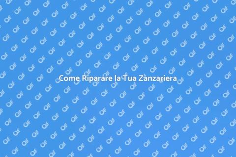 Riparazione Zanzariera Danneggiata