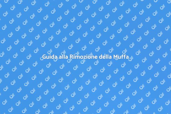 Muffa: Rimozione e Prevenzione Efficace