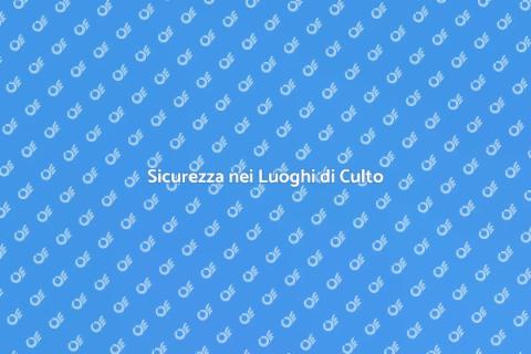Impianto Antincendio per Luoghi di Culto