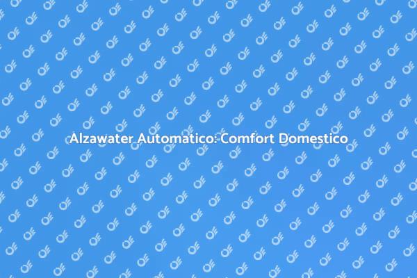 Alzawater: La Rivoluzione dell'Accessibilità