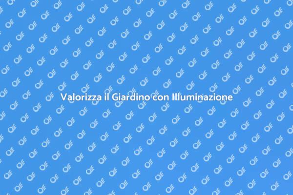 Illumina il Tuo Spazio Esterno