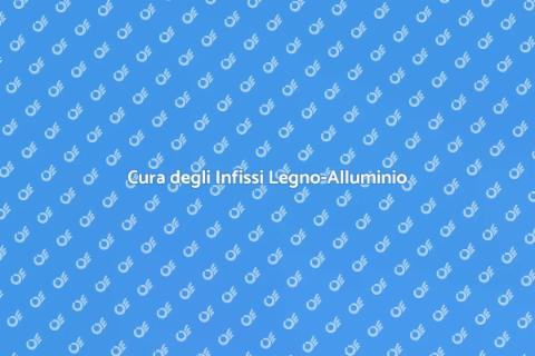 Manutenzione Infissi Legno-Alluminio