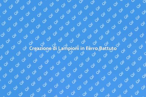 Lampione in Ferro Battuto: Guida alla Creazione