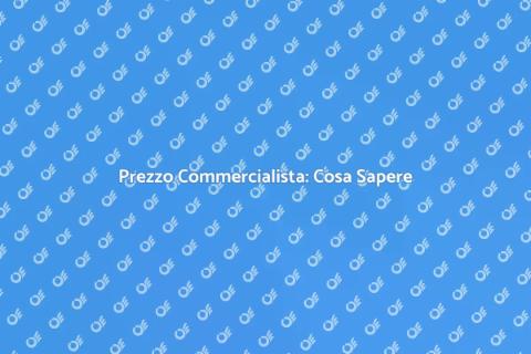 Costo di un Commercialista: Guida Completa