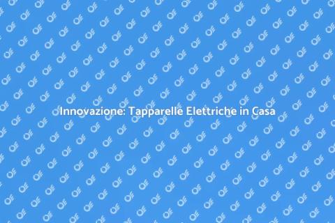 Tapparelle Elettriche per Nuove Costruzioni