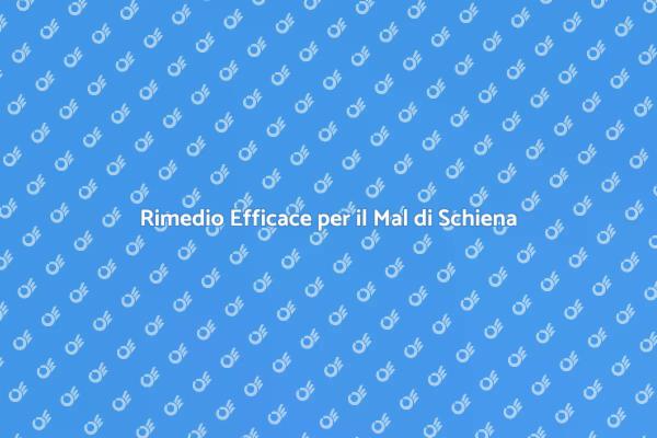 Allevia il Mal di Schiena con Terapia Manuale