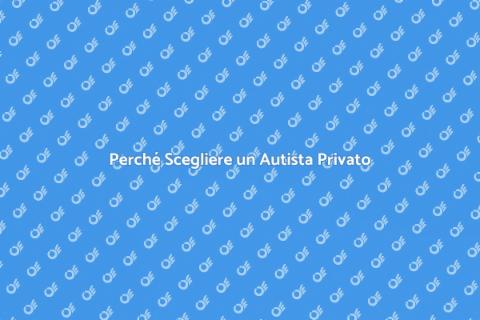 Vantaggi di Avere un Autista Privato