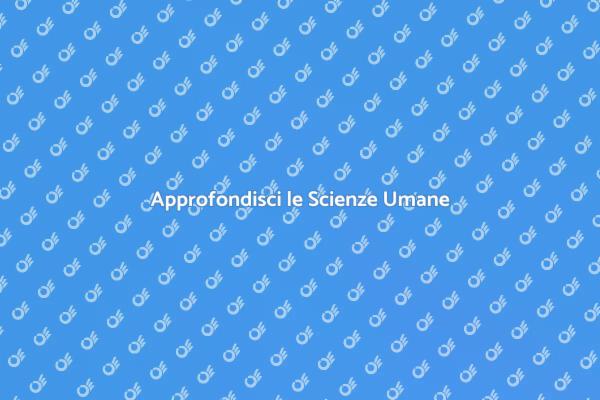 Migliora con le Ripetizioni di Scienze Umane