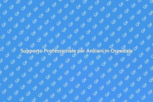 Supporto per Anziani Autosufficienti