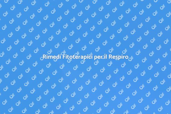 Piante Medicinali per il Respiro