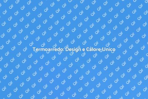 Termoarredo Design ad Effetto Fiamma