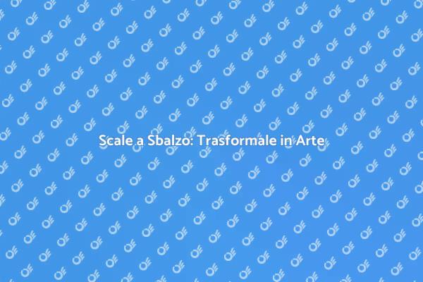 Trasforma Scale a Sbalzo in Design Unico