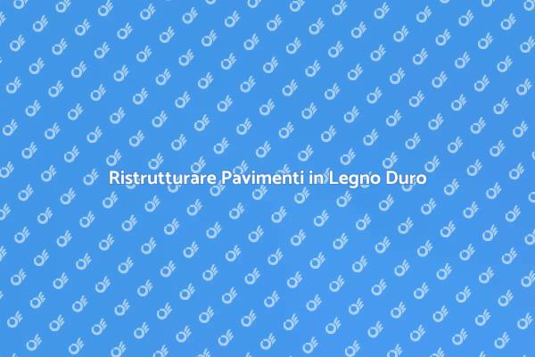 Come Rifinire un Pavimento in Legno