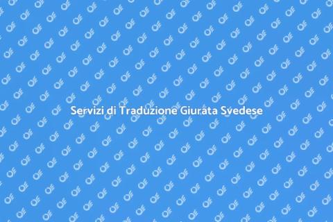 Traduzione Giurata in Svedese