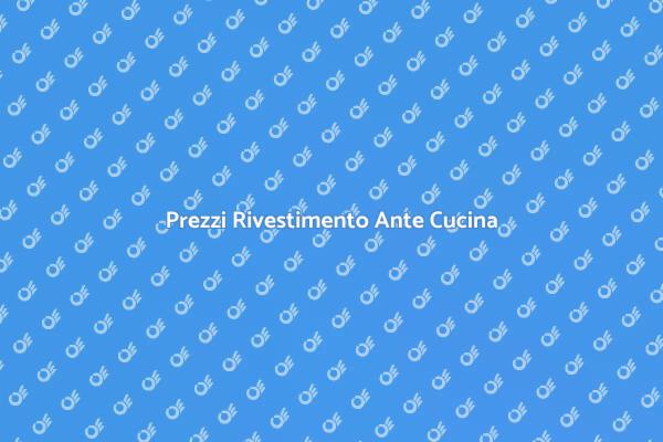 Ristrutturazione Cucina: Costi Rivestimento