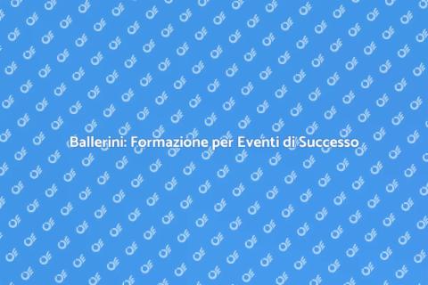 Formazione Ballerini per Eventi