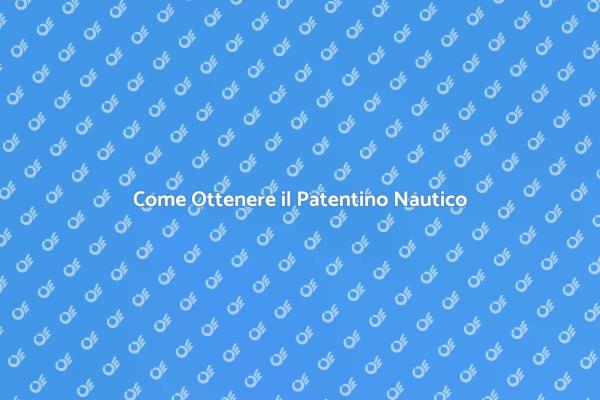 Naviga le Acque con il Patentino Nautico