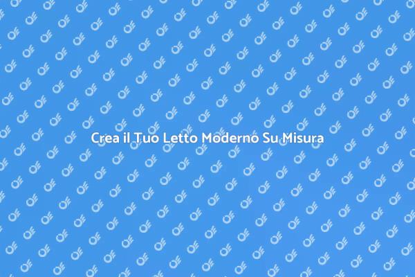 Letto Moderno: Design Su Misura