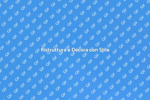 Decorazione d'Interni: Trasforma Casa