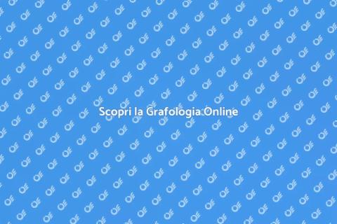Grafologia: Consulente Certificato Online