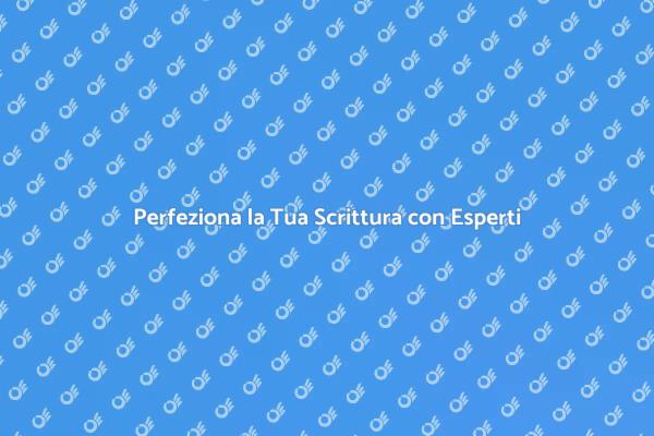 Migliora la Tua Scrittura Oggi